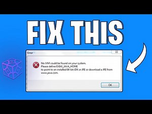 How To Easily Fix No JVM Could Be Found On Your System Error SKLauncher | SKLauncher Java Error Fix