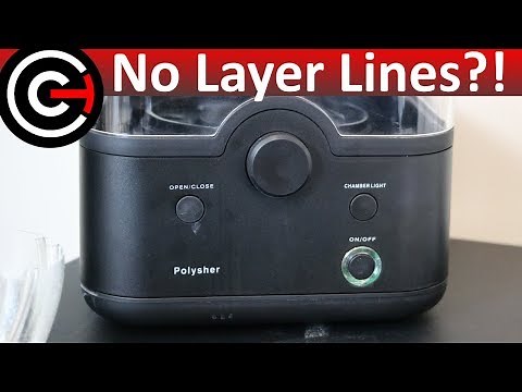 Smoothing 3D Prints with Isopropyl Alcohol! - Polysher Review