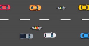 Driving You Crazy: Can you explain the part of the new motorcycle lane filtering law "in the same lane?"