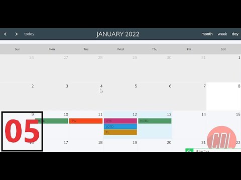 (05) Full Calendar js | Make Calendar clickable | Handle click method in fullCalendar js