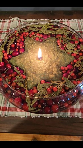 Goodmorning! Look what's back in our Shops! Large scented Floating Candles! What a beautiful accent for your Holiday decor.. | The Rusty Relic antiques and primitives