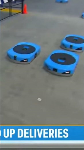 Hercules - Amazon's Autonomous Driving Robot Warehouse Worker #amazon #robot #robotics #ai