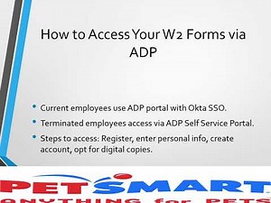 How to Access PetSmart Pay Stubs & W2s Online
