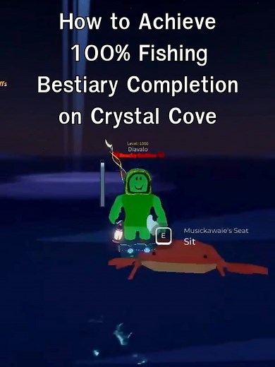 Fisch Update: Achieve 100% at Crystal Cove