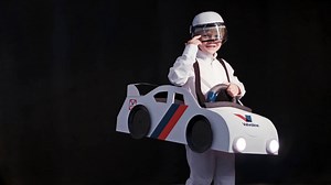 Start your engines! We've got the perfect Halloween costume for your little racer. Be sure tag us in your DIY costume car pics! Download instructions here: http://spr.ly/6186GCHrw 🏎👻 | Valvoline Global Operations