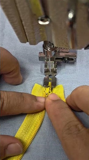Installing a zipper #shorts #shortsfeed #trending