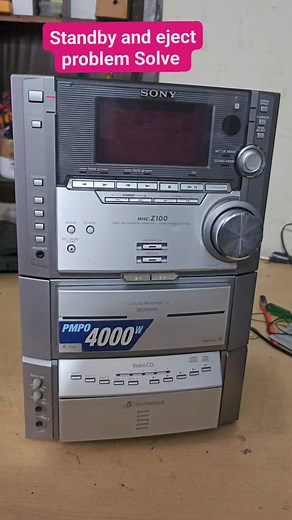 Standby and Eject problem solve in music system. Antique shop India | Antique shop india