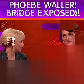 #PhoebeWallerBridge just can't help but embarrass herself!😳 #IndianaJones #IndianaJones5 | The Graham Norton Show