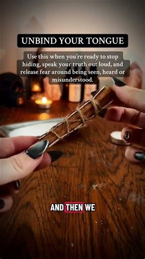 Unbind Your Tongue Spell 💬🕯️