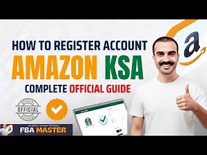 How To Register Seller Account In Amazon Saudi Arabia | Amazon KSA | FBA Master