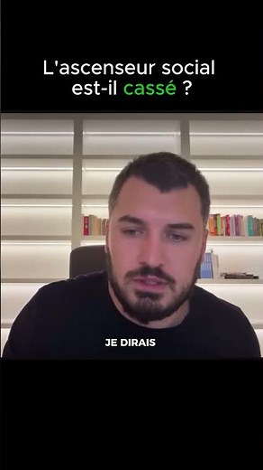 L'ascenseur social est-il cassé ?