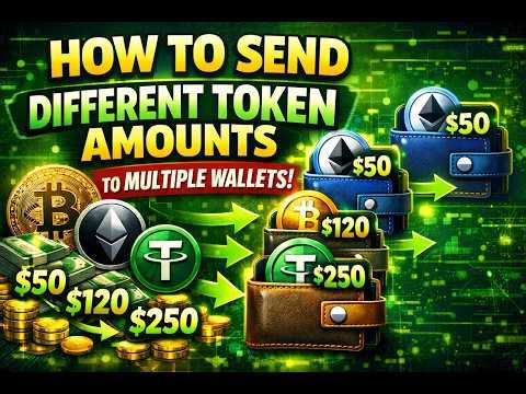 How to Send Different Token Amounts to Multiple Wallets
