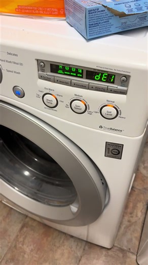 New firmware update for the LG washing machine doesn’t allow for clothes mixing.
