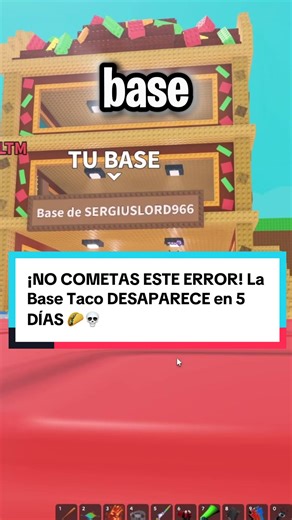 ¡NO COMETAS ESTE ERROR! La Base Taco DESAPARECE en 5 DÍAS 🌮💀#capylord #steelabrainrot #robaunbrainrot