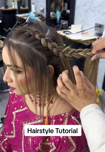 Easy French Braid with Loose Curls Hairstyle Tutorial