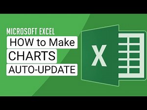 Excel Tips and Tricks: How to Create Auto-Updating Charts (Dynamic Charts) for Data Visualization