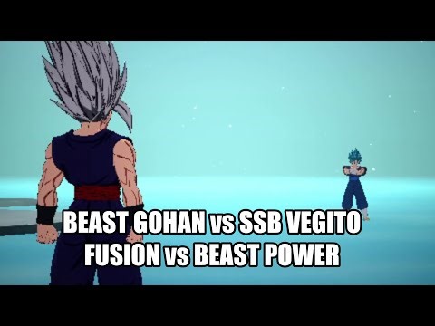 Beast Gohan VS SSB Vegito | Dragon Ball Sparking! ZERO | Fusion vs Beast Awakening