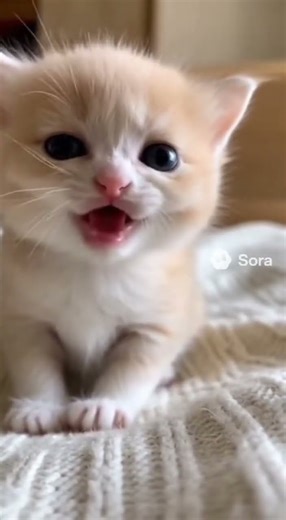 Cute Baby Cat Crying for Mom | Heartwarming Cat Short