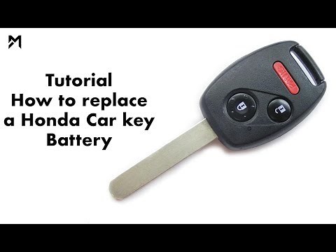 Tutorial | How to replace a Honda car key Battery