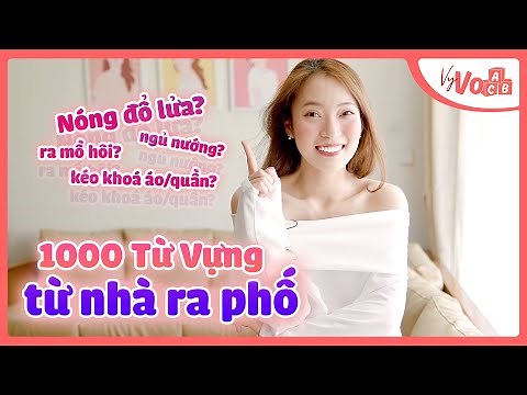 1001 Từ Vựng Tiếng Anh từ Nhà ra Phố | Daily vlog | VyVocab Ep.79 Khánh Vy