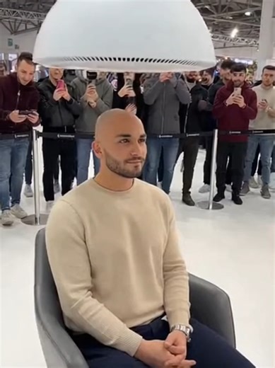 Testing the Year 3000 Hair Machine in Dubai