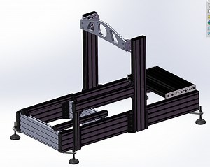 [Hot Item] Modular System Black Anodized 4040 4080 40120 40160 Extrusion European Standard SIM Racing Rig Frame Aluminum Profile