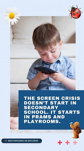 Safer Screens for Children | Health Professionals Unite | Throughout our work as health professionals, one thing is clear: screens are present in almost every moment of childhood - whether in the... | Instagram