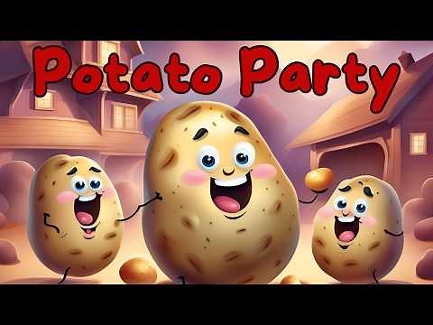 Dancing Potato Song for Kids | Fun Vegetable Nursery Rhyme | Learn with Vegetables