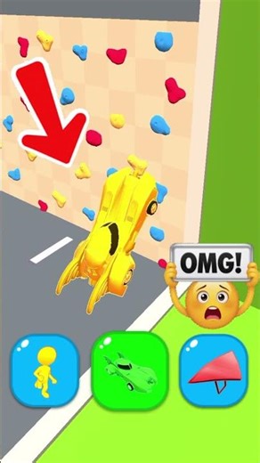 Woow! 😱 Shape Shifting Funny Race 😂 | Full Gameplay Walkthrough #shorts #shapeshifting #gameplay