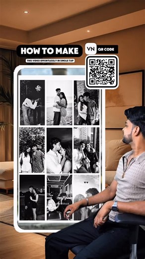 Sonu Verma on Instagram: "For Template⬇️📸 Follow these simple steps to create video properly 1-take screenshot of a QR 2-open VN application 3-click on scanner icon (at upper right side ) 4-click on gallery icon (at upper right side ) 5-select the screenshot 6-then click on use template 7-select your clips and click on next button 8-Now click on clips (square icon) 9-then click on crop to adjust clip according to your size 10-export the video in 1080p at 60fps 🔥 Happy Editing 😍 Gejra hua Temp