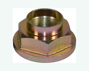 [Hot Item] Trailer Hub Axle Nuts Stake Nut M30 30mm Flange Nut for Ifor Williams Trailers
