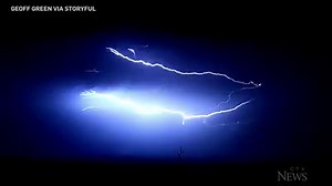 73K views · 1K reactions | A spectacular lightning show in the stormy skies of western Australian was captured in this timelapse video. | CTV News | Facebook
