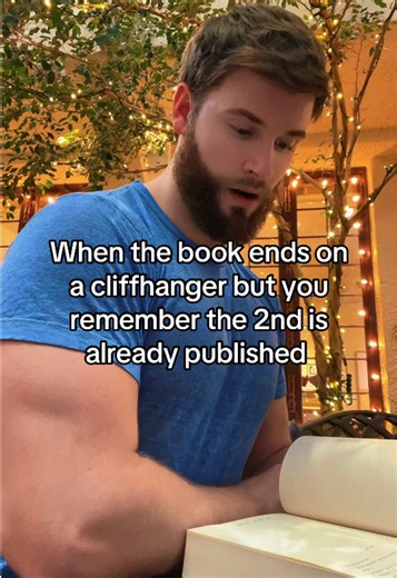 Relief When a Book Ends on a Cliffhanger