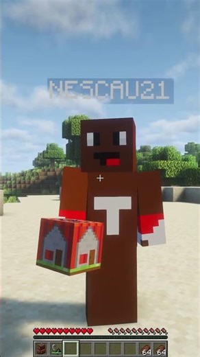 E isso que acontece quando seda poder as pessoas. #minecraft #minecraftmod