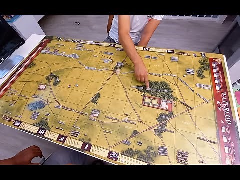 Battle of Waterloo, Gameplay Demo, Marshals Unleashed Napoleonic wargames