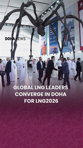 Doha News on Instagram: "LNG2026, the world’s largest liquefied natural gas conference, brings together global industry leaders under the patronage of Qatar’s Amir Sheikh Tamim bin Hamad Al Thani. The conference highlights collaboration, innovation and the future of LNG.⁠ ⁠ @qatarenergylng @tamim⁠ ⁠ #Qatar #Doha #DohaNews #news #LNG2026"