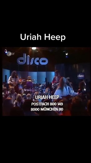 #ретро# Hardrock# Rock'n Roll #Uriah Heep #Lady In Black # #1980#