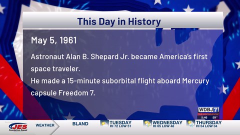 This Day in History: Alan B. Shepard becomes first American in space