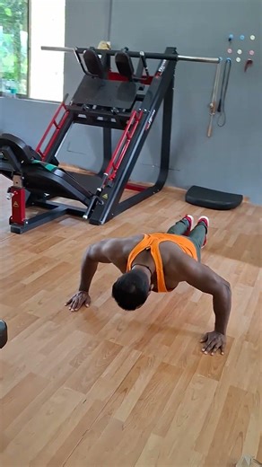 #Hemanta Dutta vegetarian National level professional Bodybuilder##Wide Grip push-up#