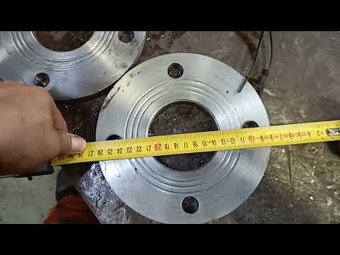 How to make a flange in an easy style