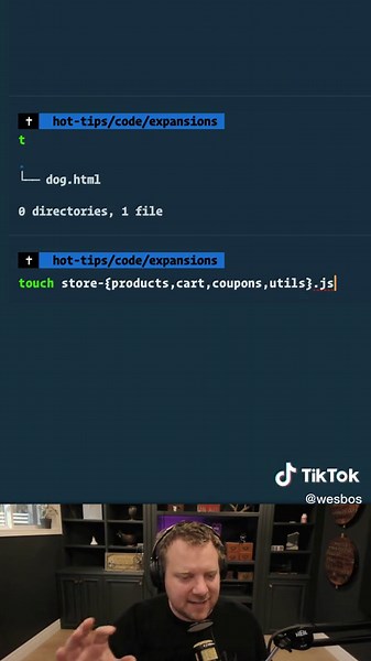 🔥 CLI Bracket Expansion! Super handy when you need to create, install or rename multiple files in a single go. #iterm2 #warp #windowssubsystemlinux #coding