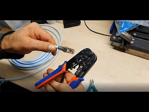 How to terminate SUPRA Cat 8 cable