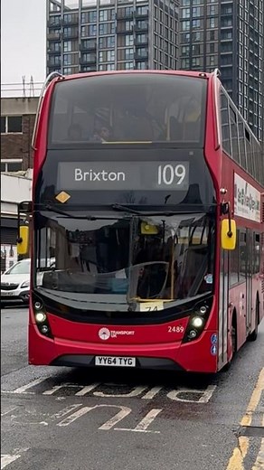 London Bus Route SL5 & 109 At Croydon 🇬🇧🚎 || #londonbuses #ukbuses #bus #londonbus #shorts