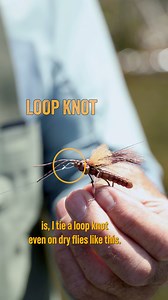 Success in fly fishing often comes down to the nitty-gritty details: the proper drift, fly profile, size, and color, fish behavior and feeding habits, light, water flow, structure, and more are always in the back of our minds, and figuring it all out is half the fun. The knot you choose can also play a part in that ongoing equation, and it’s all about stacking the odds in your favor. Take this advice from @brianokeefephotos and give it a try — he’s landed a trout or two. Will you be changing it 