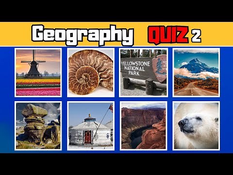 Geography Quiz - 50 Geography Knowledge Trivia Questions and Answers!