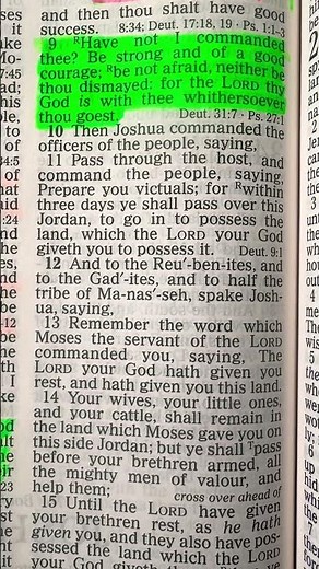 God said be not afraid ( Joshua 1:9) #biblechannel