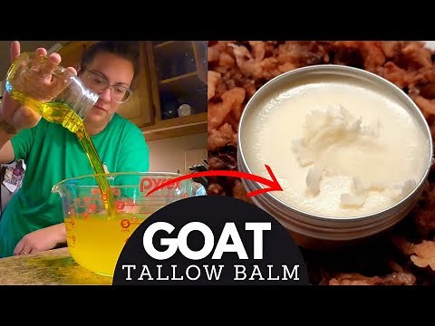 EASY Homemade Tallow Balm/Lotion Using Goat Tallow | Vlogmas Day 12