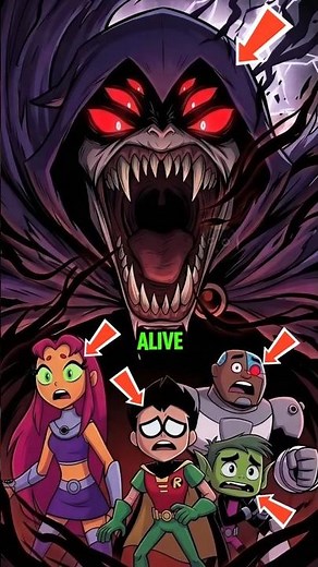 Raven Ate the Teen Titans! #shorts