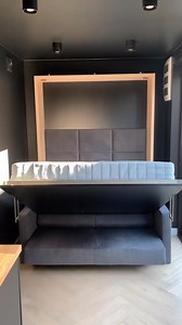 Container Boss LLC L15.3 container home with SmartBed. With one quick and easy move the user can transform the sofa into cosy, double bed #containerhome #containerhouse #tinyhome #tinyhouse #guesthouse #studenthouse #mancave #shippingcontainerhouse #shippingcontainerhome #dreamhome #dreamhouse #housing #flexicubepl #modernhouse #modernhome #architecture #containerdesign #housedesign #hause #haus #summerhouse #containerlife #cabinlife #build #airbnb #glamping #homeinspiration #homeideas #blackdes