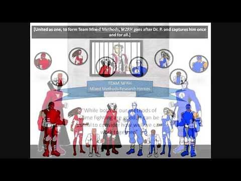 Research Methods: Quantitative vs Qualitative comic strip